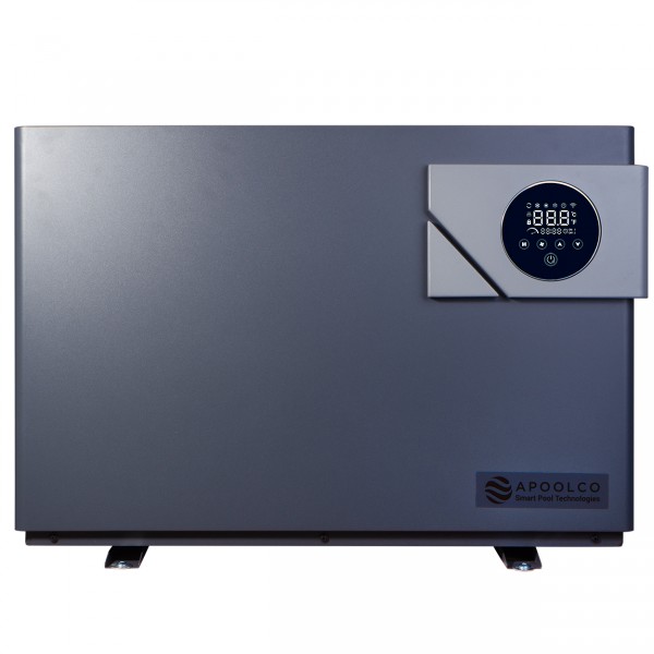 Full Inverter Wärmepumpe Apoolco SILENT HEAT, 11 kW, bis 55m³, ASPT-110