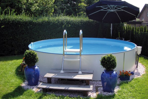 Rundpool Prime, Ø400 x 120cm, Komplettset