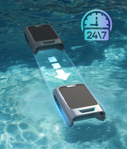 Akku-Poolroboter AIPER Surfer S2 Kabelloser Roboter-Poolskimmer