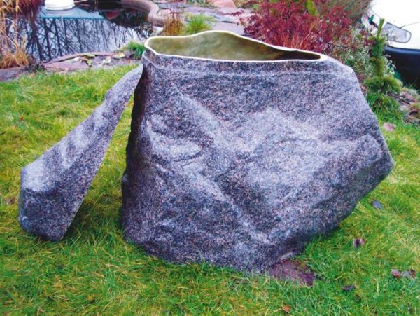 Filterabdeckung Fels