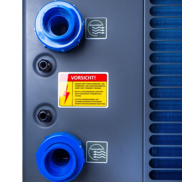 Full Inverter Wärmepumpe Apoolco SILENT HEAT, 11 kW, bis 55m³, ASPT-110