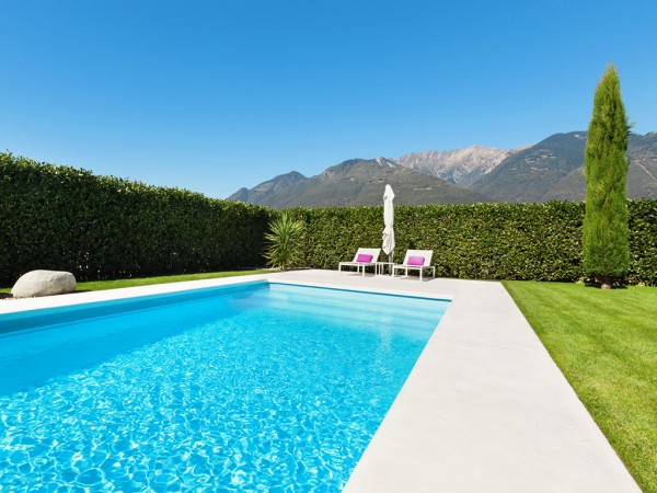 POOLCITY Thermostone® Set mit Treppe über die ganze Breite