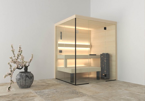 Fertigsauna MEOhome 180, 180x150x216 cm, 2 Personen inkl. Lieferung & Montage