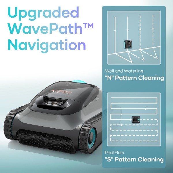 Akku-Poolroboter AIPER Scuba S1 2025 für Wand- und Bodenreinigung