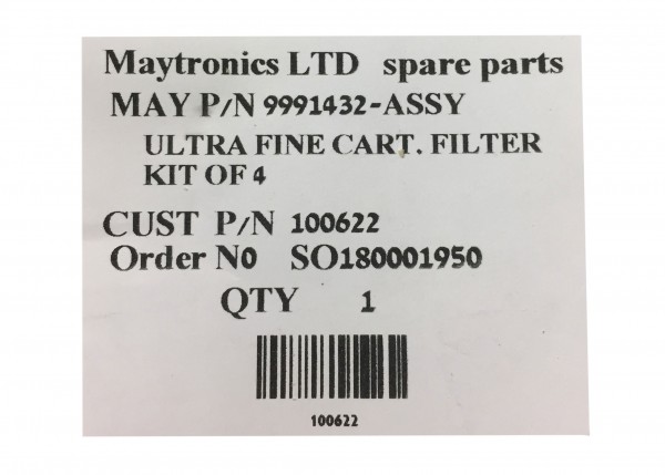 Kartuschenfilter Set zu 4 Stk. 70 µ, Poolroboter Dolphin